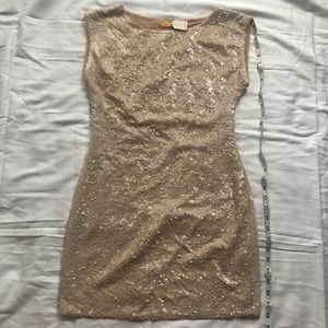Alice + Olivia pink Sequin Dolman dress